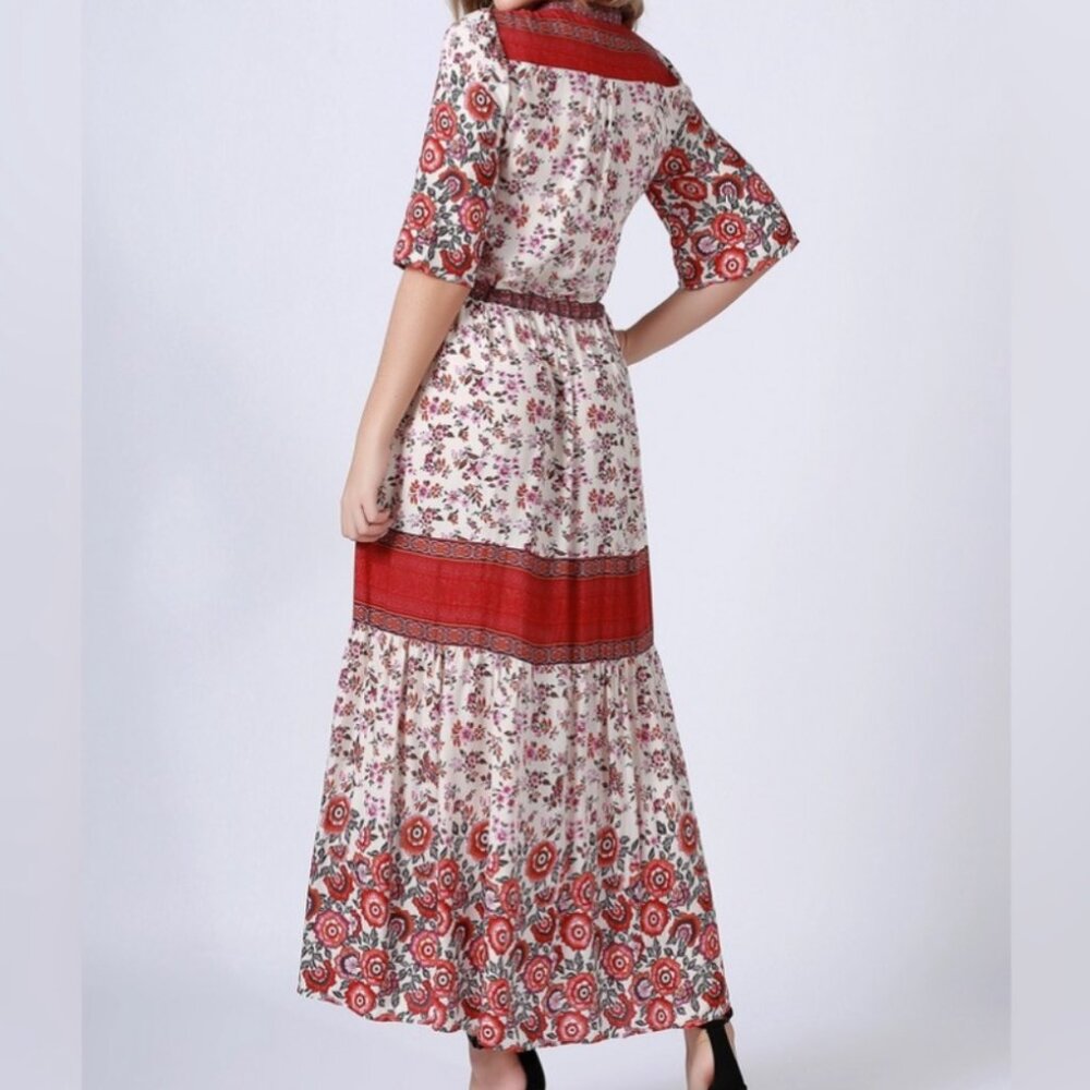 Aly Daly Flora Bianca Style Maxi Dress - Picture 2 of 15